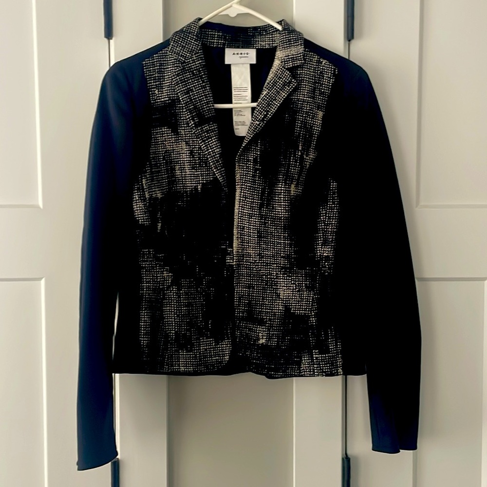 Akris Punto jacket Navy/White